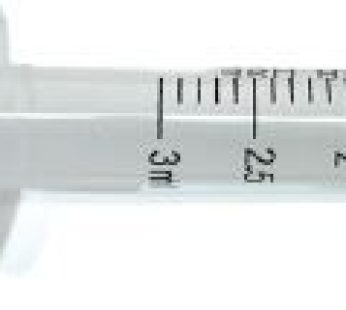 Luer Lock Syringe 3cc 100/Bx