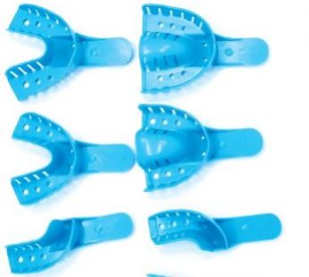 Impression Trays Perforated 12/Pk #3 MED-UP
